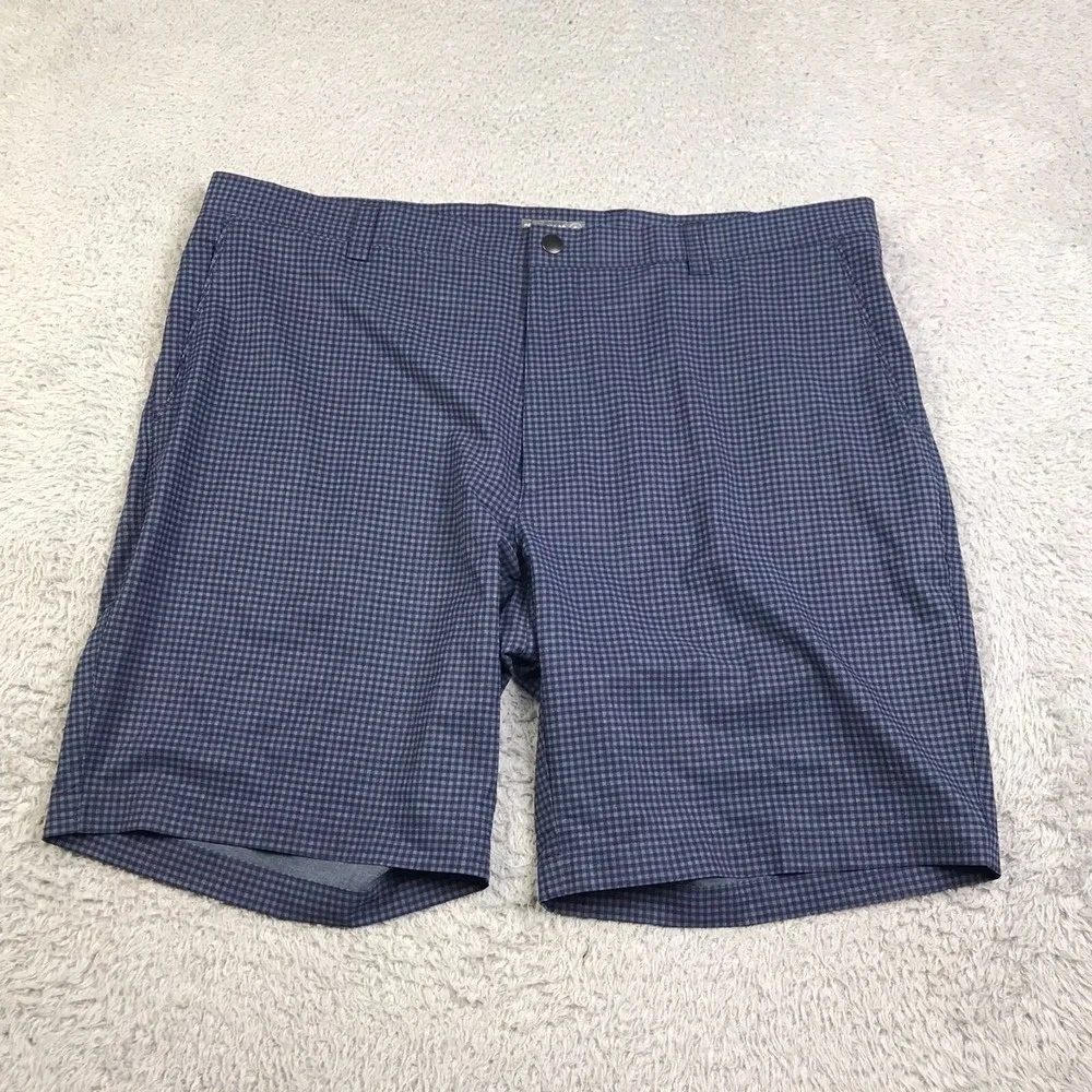 Peter Millar‎ Crown Sport Shorts Mens 40 Navy Gingham 9